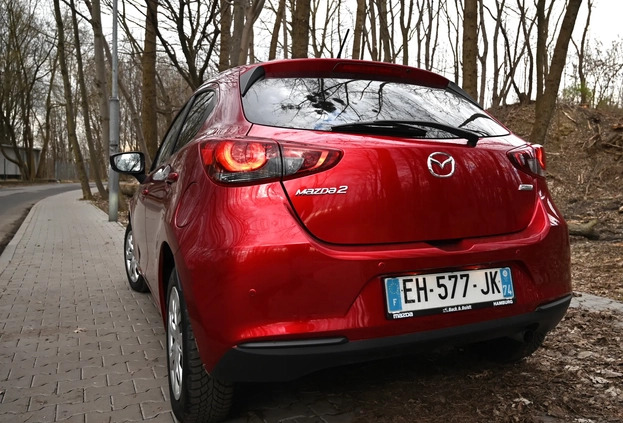 Mazda 2 cena 64900 przebieg: 7000, rok produkcji 2021 z Drezdenko małe 704